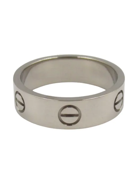 Cartier 2010s 18K white gold Love ring