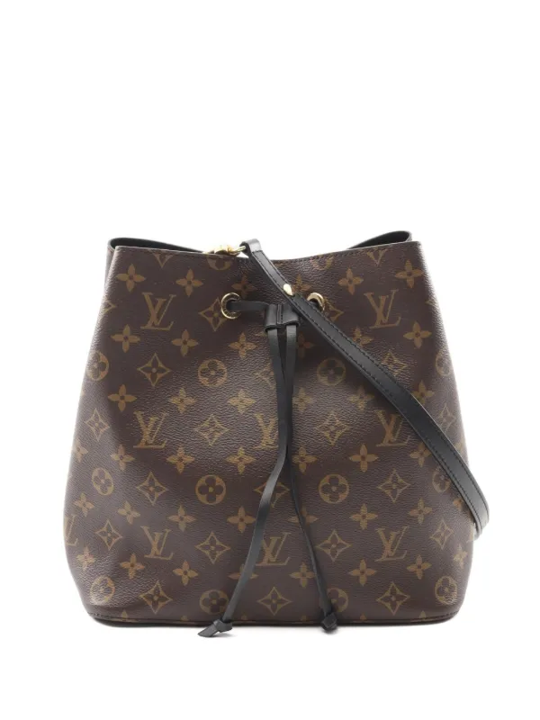 LOUIS VUITTON ノエ ショルダーバッグ モノグラム ブラウン