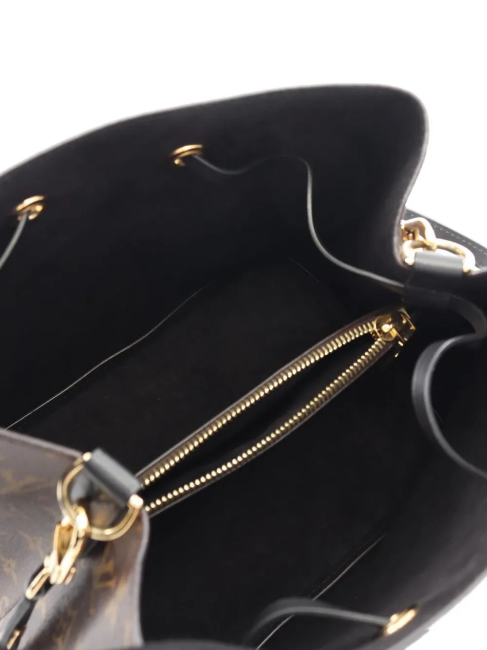 Pre-owned Louis Vuitton 2018 Neo Noe Monogram Shoulder Bag In Brown