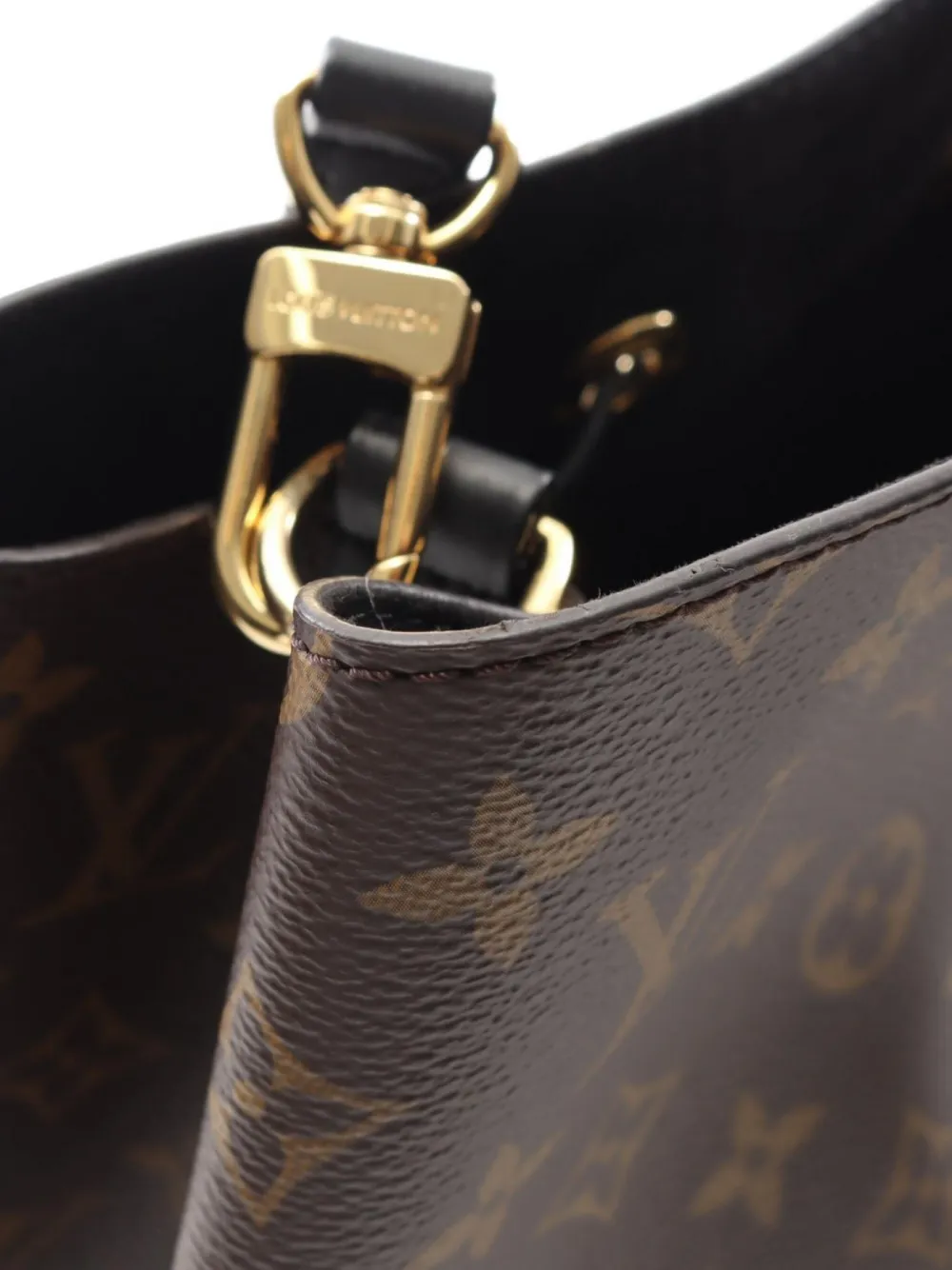 Pre-owned Louis Vuitton 2018 Neo Noe Monogram Shoulder Bag In Brown