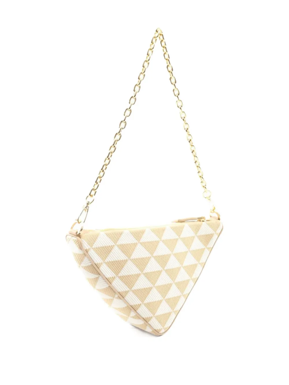 Prada Pre-Owned 2010s triangle-pattern shoulder bag | Image 2