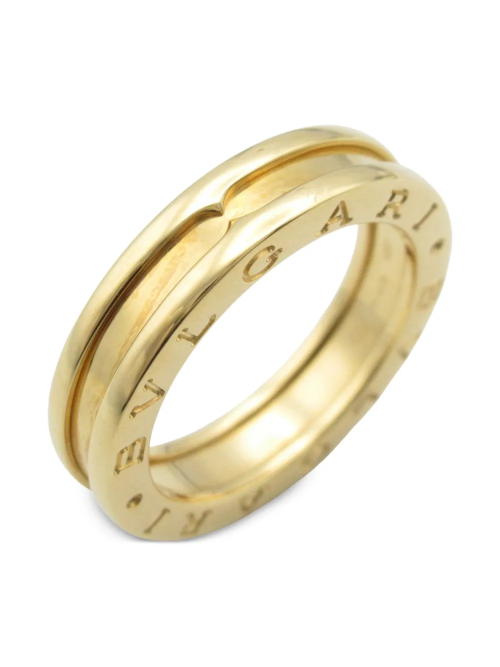 Bvlgari Pre-Owned 2010s 18K yellow gold B-zero1 ring | Women | Image 2