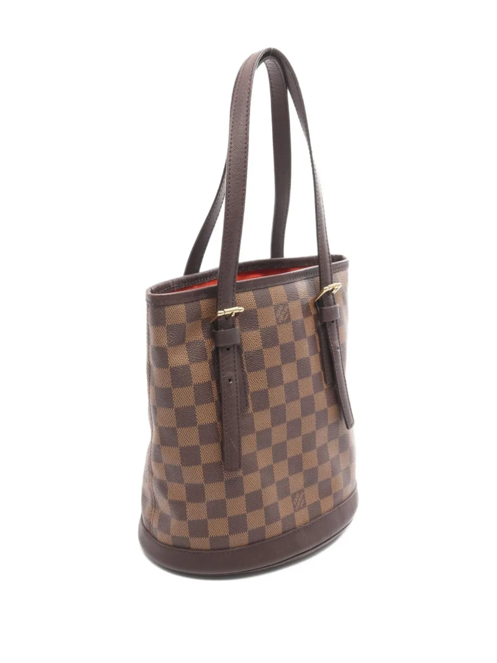 Louis Vuitton Pre-Owned 1998 Male Damier Check bucket bag | Pre-Owned | Image 2