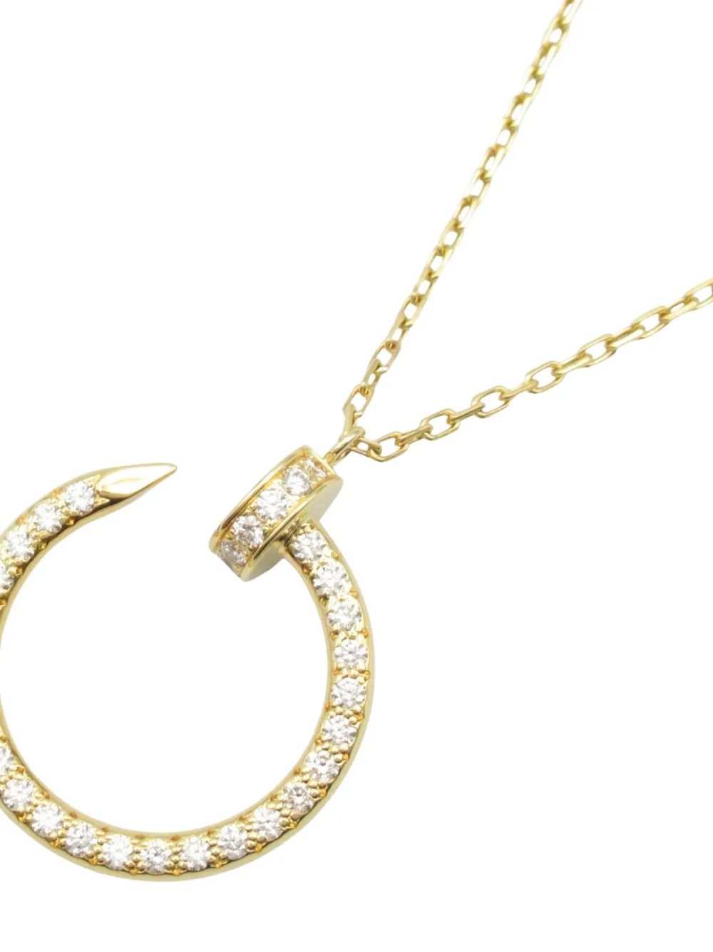 Cartier 2010 18kt yellow gold Justo Ann Kuru necklace | Pre-Owned | Image 2