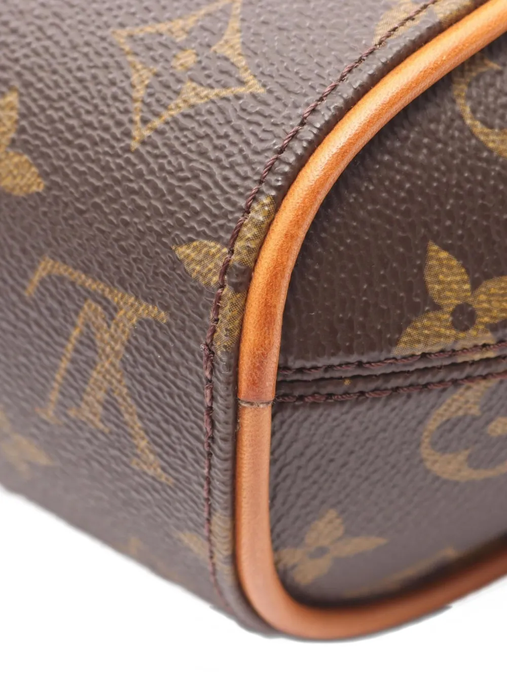 Pre-owned Louis Vuitton 1998 Ellipse Sac Ad Monogram Backpack In Brown