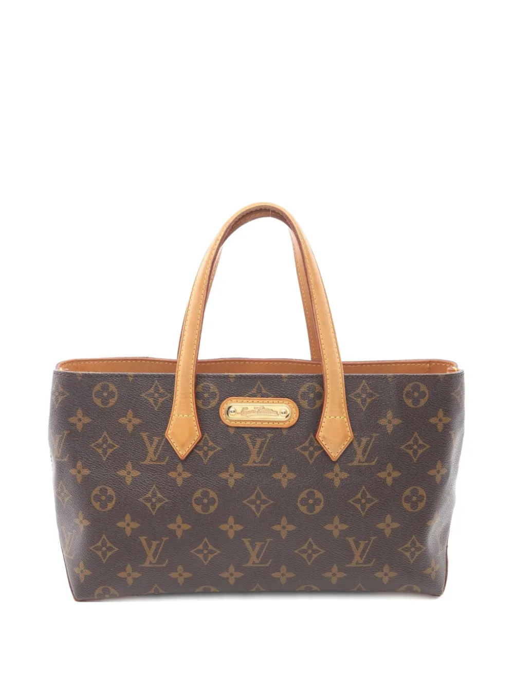 Louis Vuitton Pre-Owned 2010 Wilshire PM monogram tote bag - ブラウン Louis Vuitton Pre-Owned 2010 Wilshire PM monogram tote bag - ブラウン