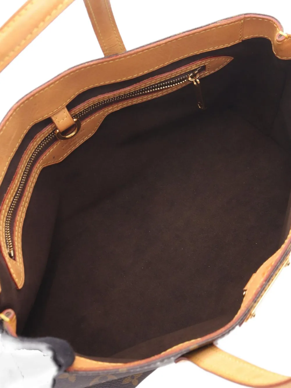 Pre-owned Louis Vuitton 2010 Wilshire Pm Monogram Tote Bag In Brown