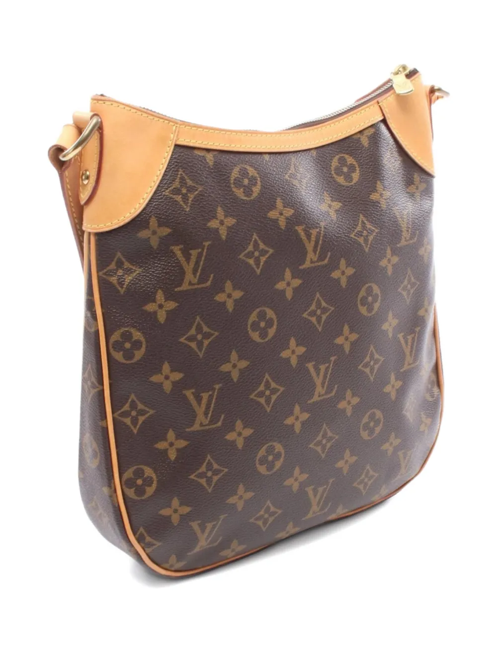 Pre-owned Louis Vuitton 2011 Odeon Shoulder Bag In Brown