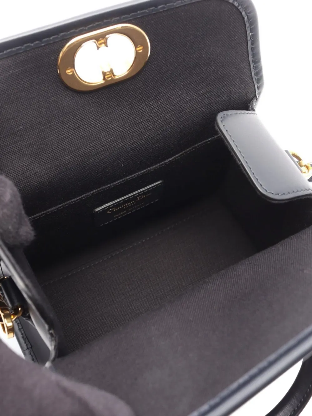 Pre-owned Dior 2010s Oblique Mini Tote Bag In Neutral