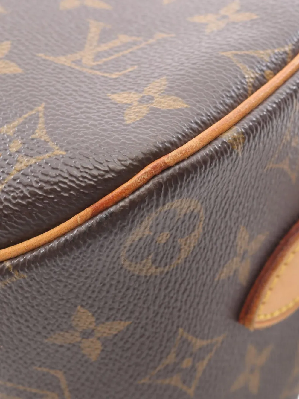 Pre-owned Louis Vuitton 2003 Small Blower Monogram Shoulder Bag In Brown