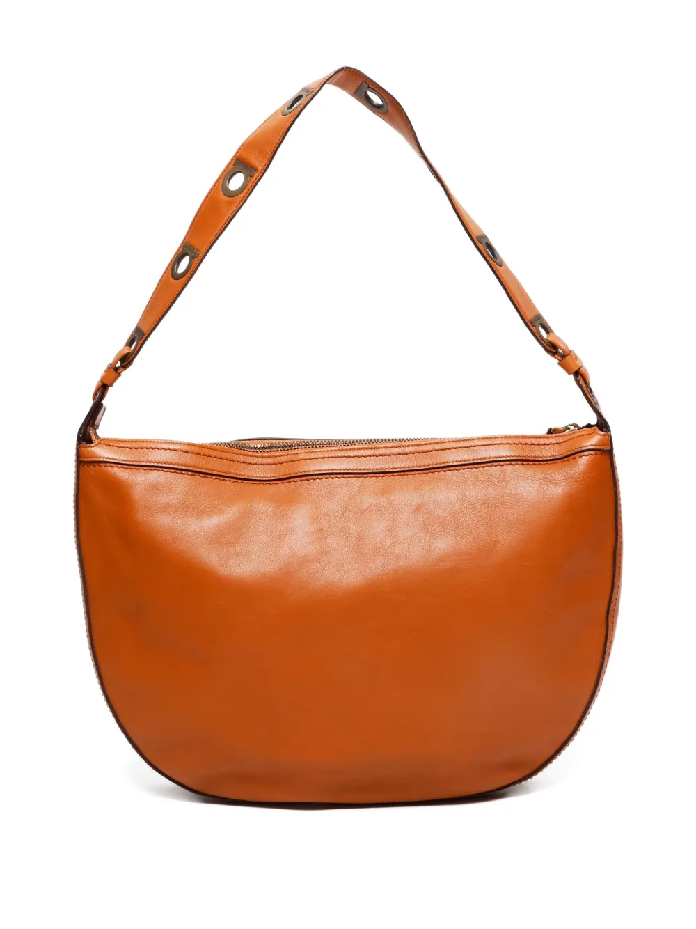 Ferragamo Pre-Owned 2000-2020s eyelet-detail shoulder bag | Image 2
