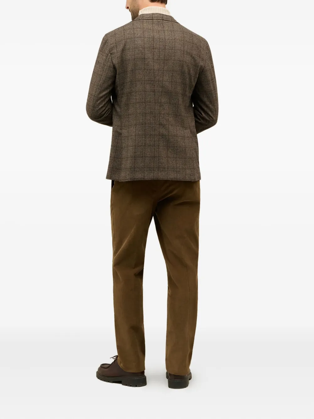 Boglioli Geruite blazer Bruin