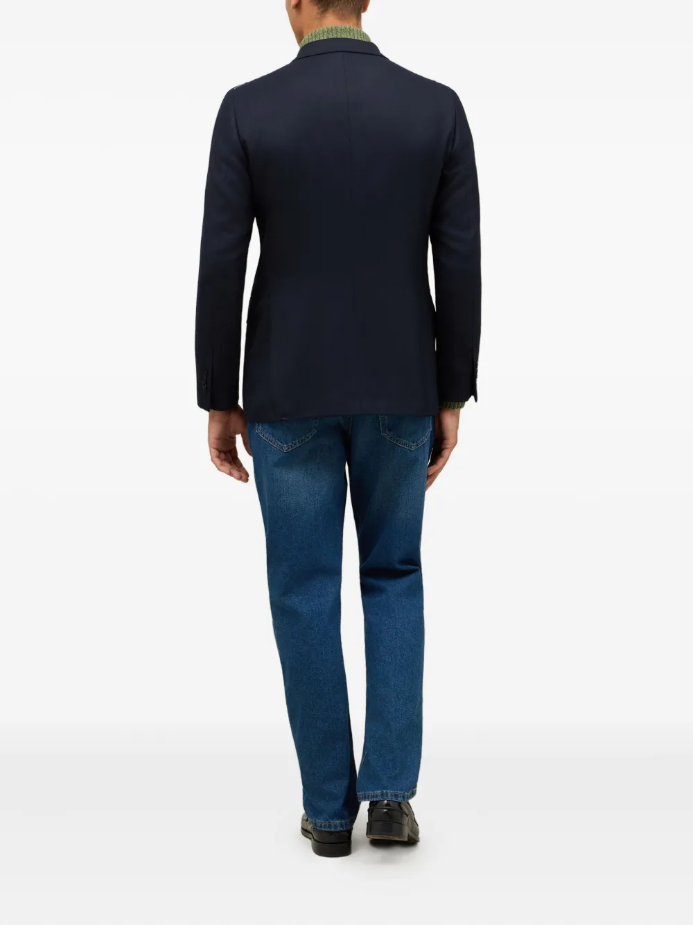 Boglioli Blazer met dubbele rij knopen Blauw