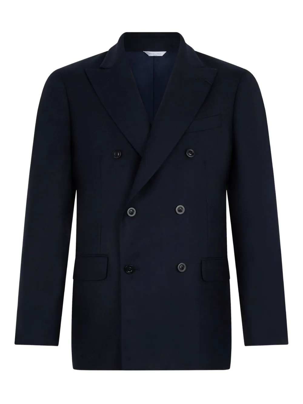 Boglioli double-breasted blazer Blauw