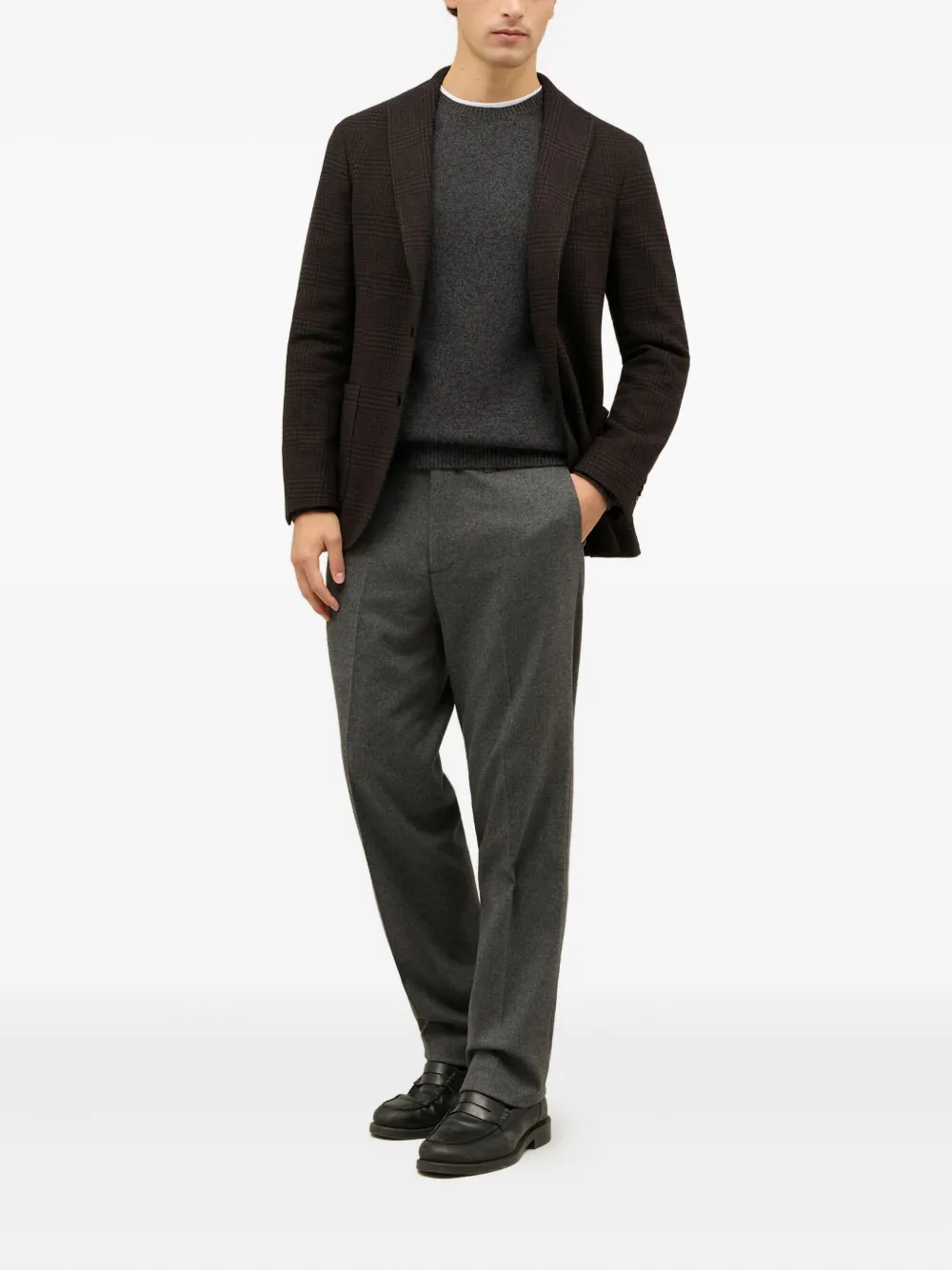 Boglioli checked pocket blazer | Suit & Dinner Jackets | Image 2