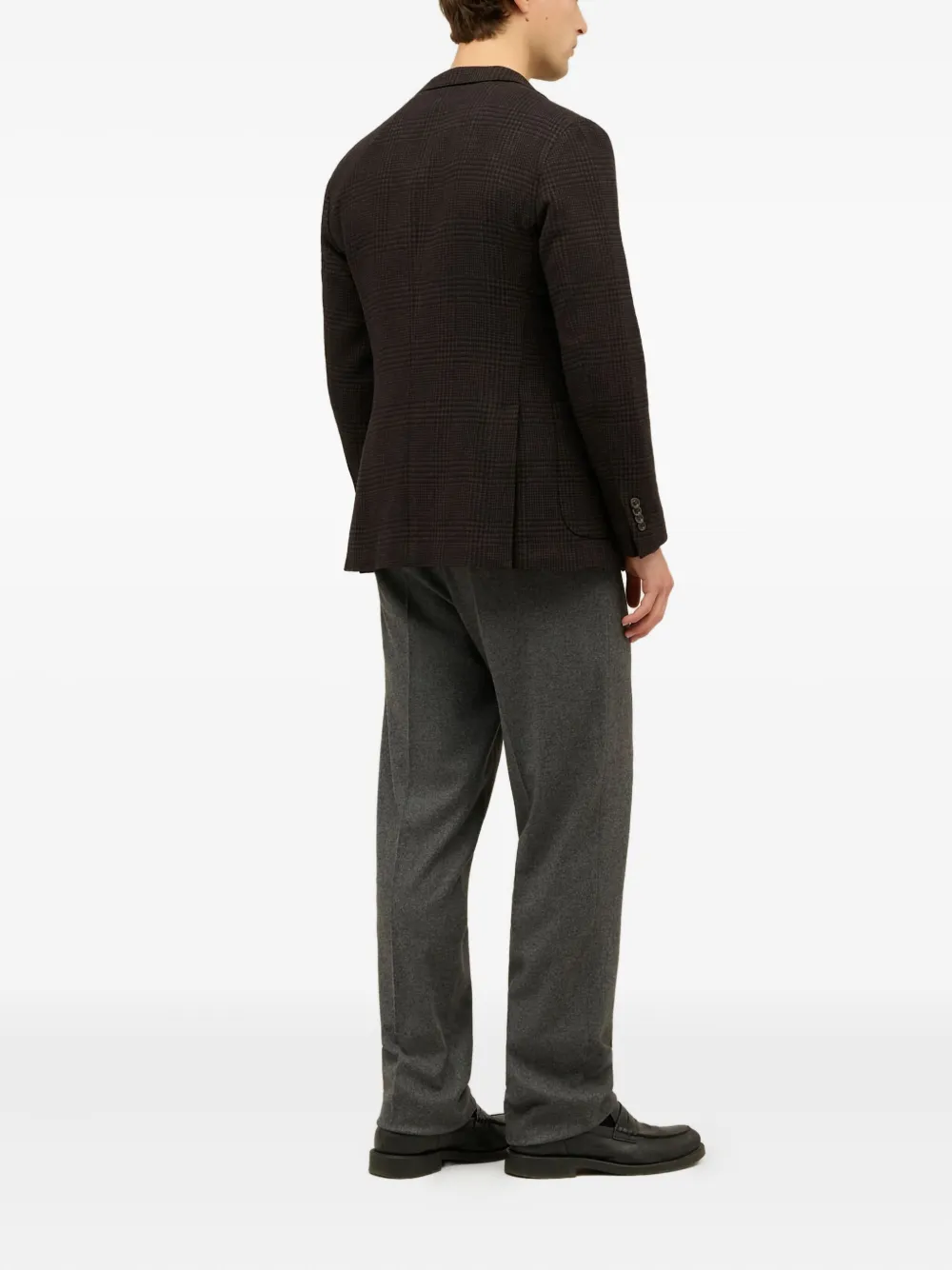 Boglioli Geruite blazer Bruin