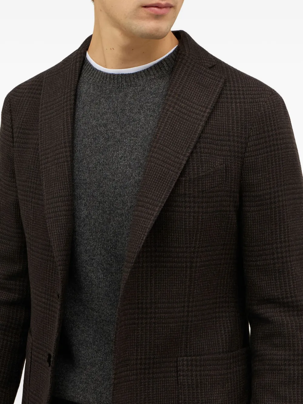 Boglioli Geruite blazer Bruin