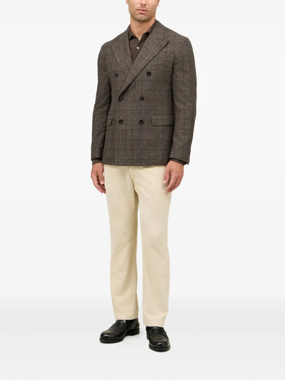 Boglioli double-breasted checked jacket | Suit & Dinner Jackets | Image 2
