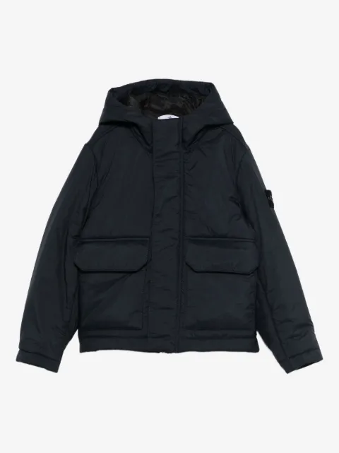 Stone Island Junior hooded parka jacket