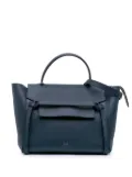 Celine Pre-Owned 2017 Mini Grained Calfskin Belt satchel - Blue