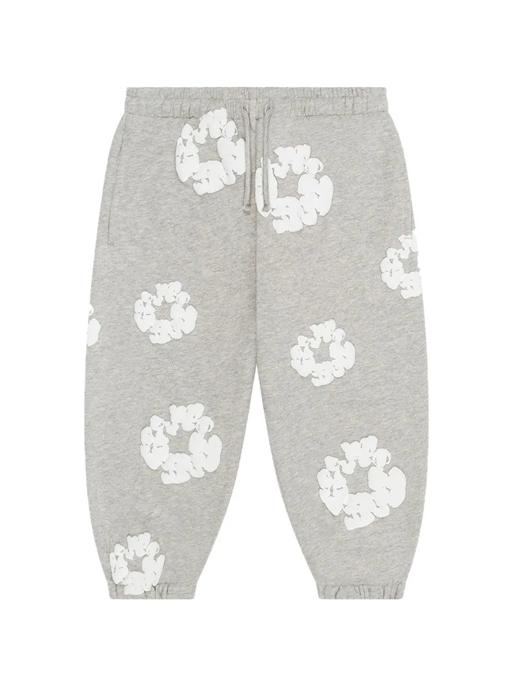 Denim Tears wreath cotton sweatpants - Grigio