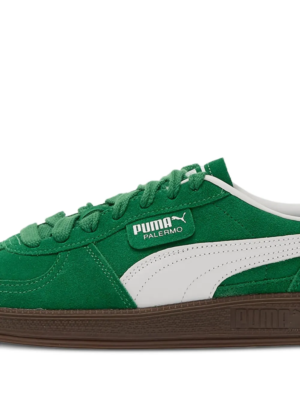 PUMA Palermo suede sneakers Green