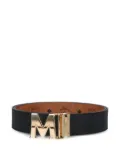 MCM logo-plaque reversible belt - Black