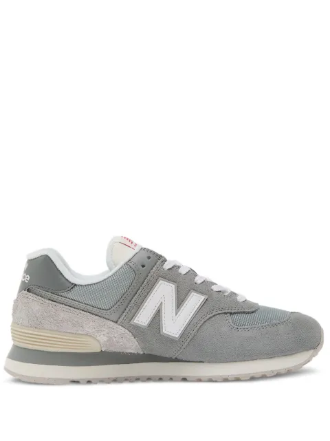 New Balance 574 suede mesh sneakers 