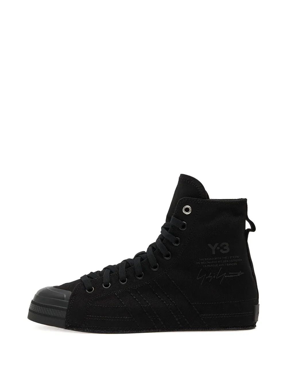 Y-3 Nizza Hi lace-up sneakers Black