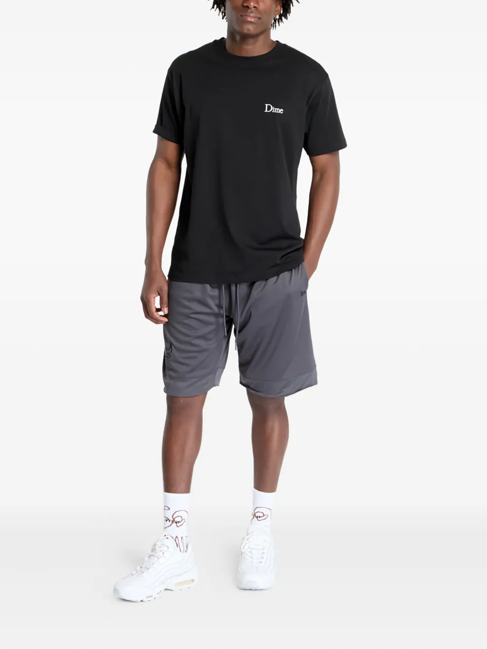 NEW ERA CAP Chicago Bulls NBA tonal mesh track shorts | Track & Running Shorts | Image 2