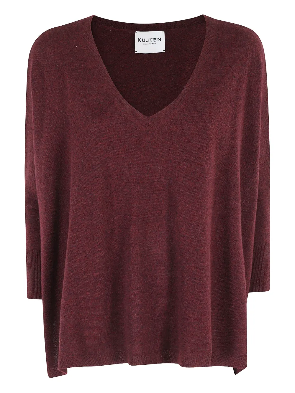 kujten V-neck cashmere sweater | Red | Image 1
