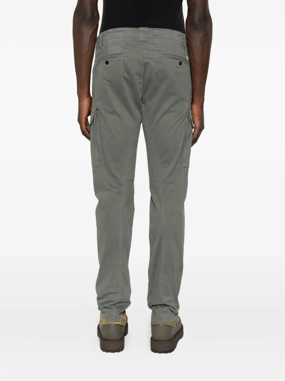 C.p. Company Cargo Trousers In Brown