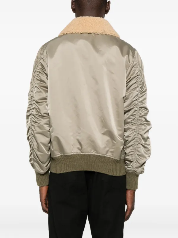 Giorgio Brato shearling-collar Bomber Jacket | Green | FARFETCH JO Giorgio Brato shearling-collar Bomber Jacket | Green | FARFETCH JO