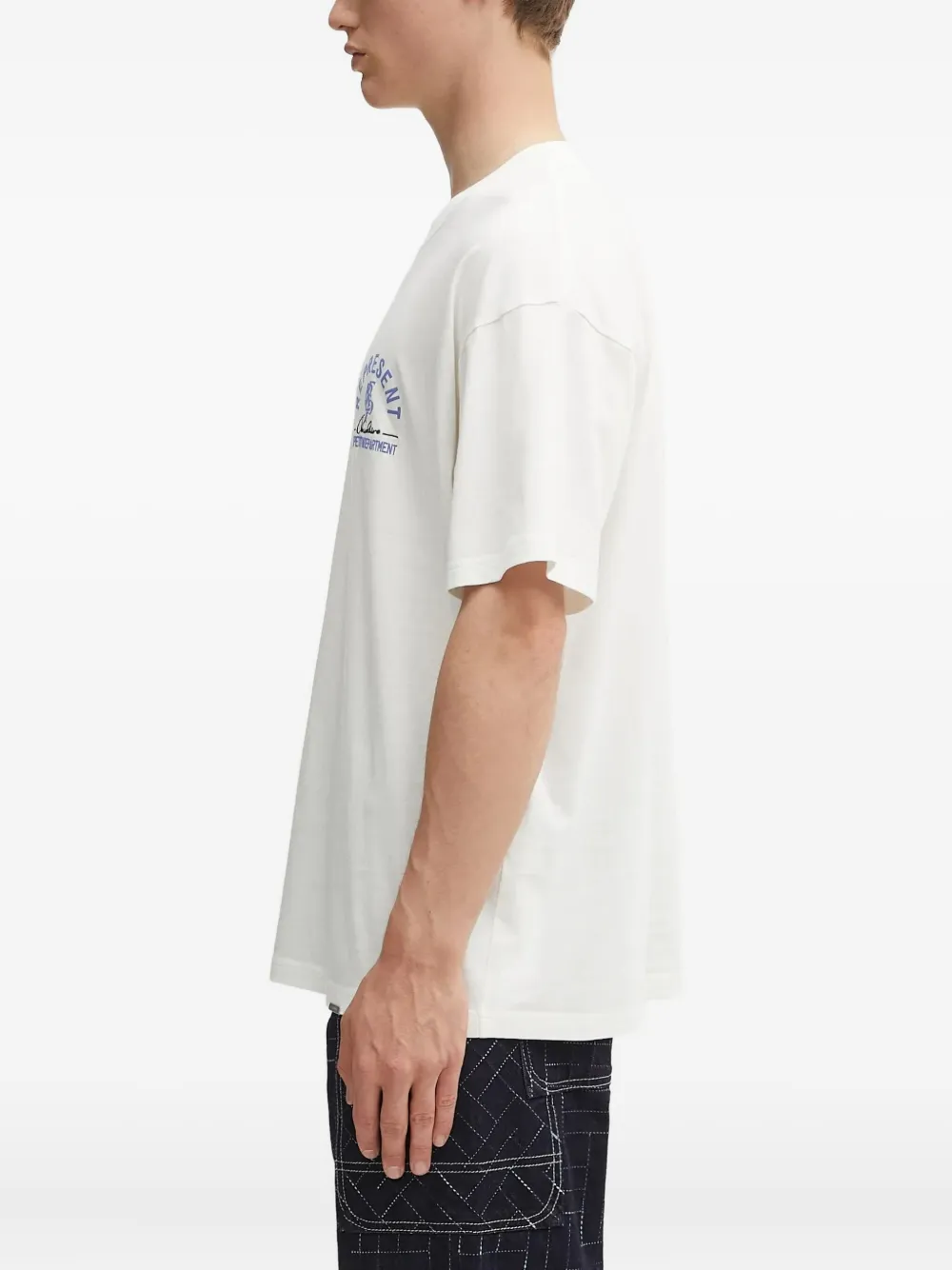 Represent T-shirt met grafische print Wit