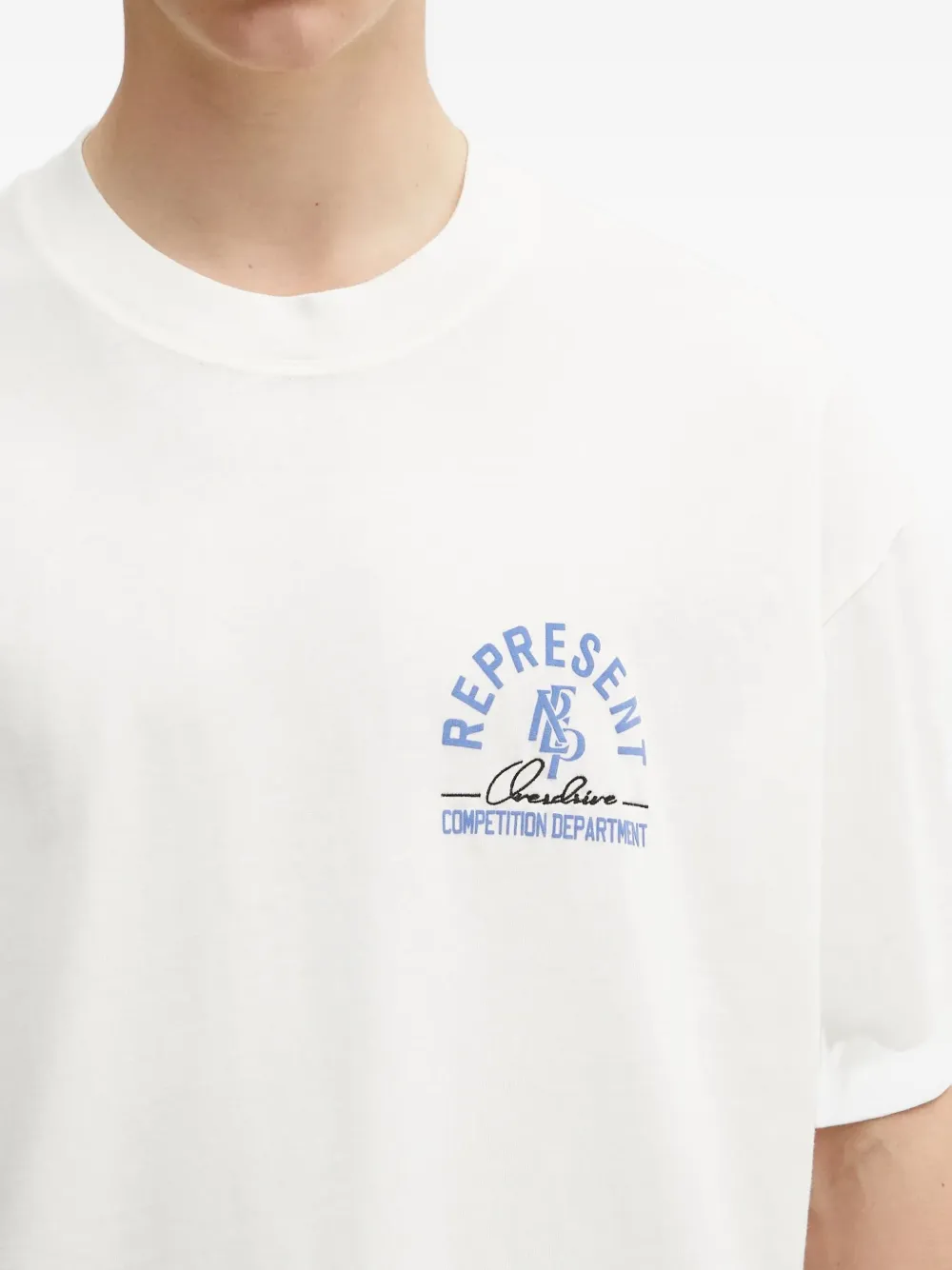 Represent T-shirt met grafische print Wit