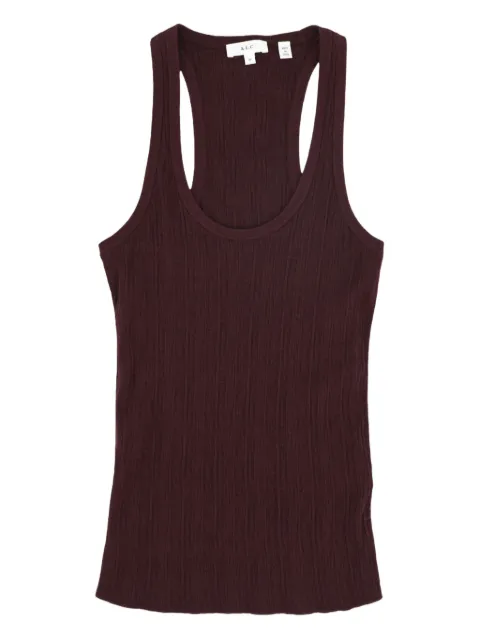 A.L.C. ribbed racer-back top
