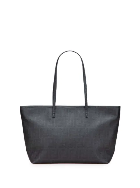 Fendi Pre-Owned 2010-2025 Medium Zucca Coated Canvas Roll tote bag