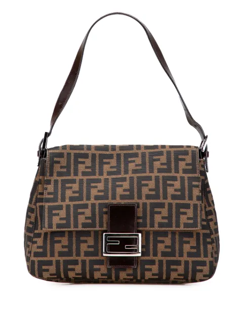 Fendi Pre-Owned 20th Century Zucca Canvas Mamma Forever shoulder bag