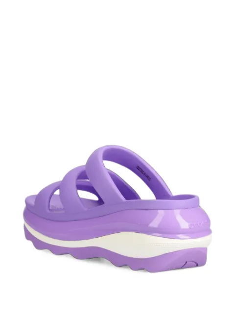 Crocs Classic Mega Crush Triple Strap sandals