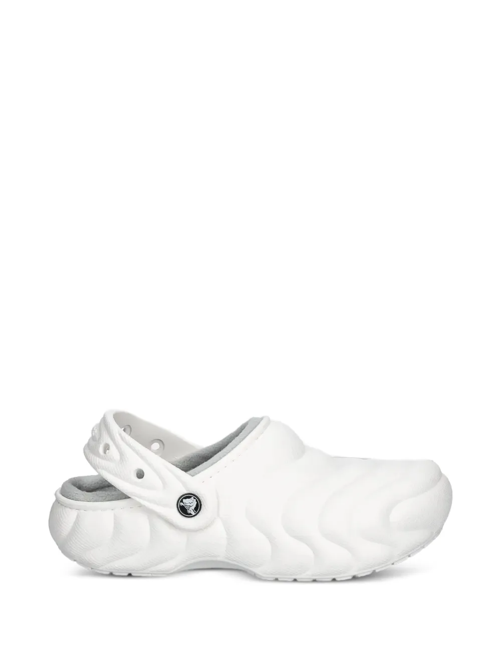 Crocs Slippers met textuur Wit