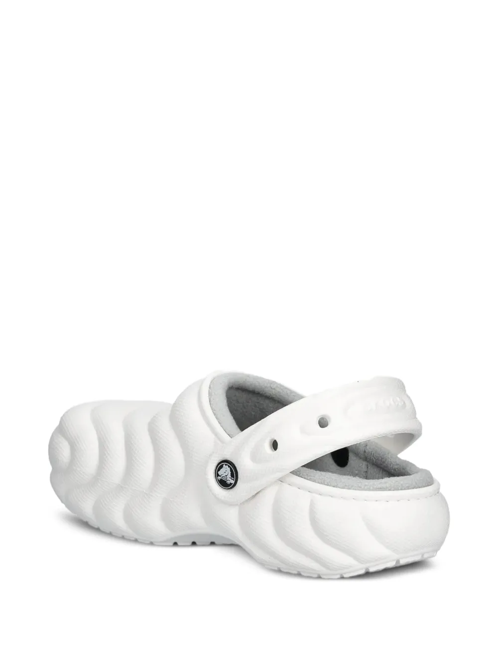 Crocs Slippers met textuur Wit