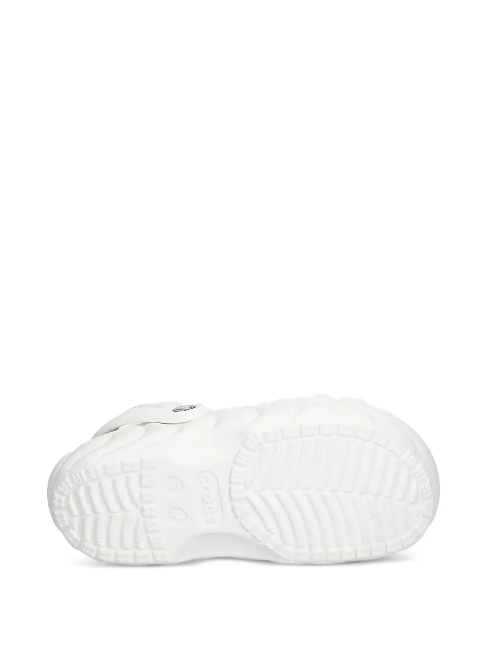 Crocs Slippers met textuur Wit