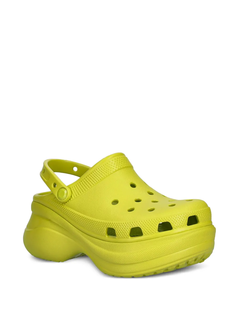 Crocs Slippers met plateauzool Groen