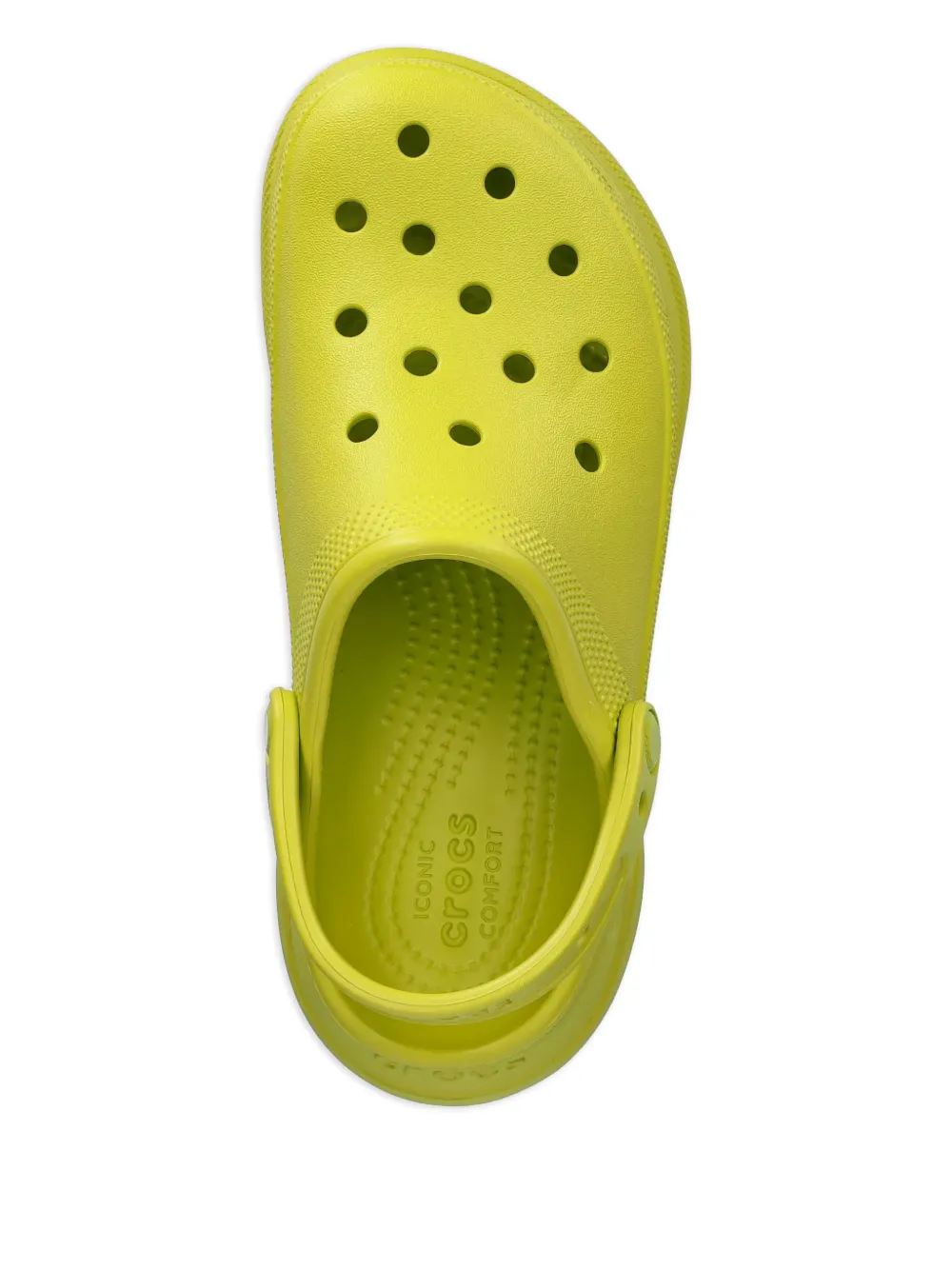 Crocs Slippers met plateauzool Groen