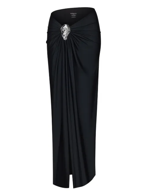KOROBEYNIKOV embellished side-split skirt