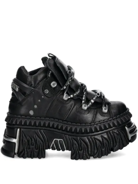 NEW ROCK x Vetements flame-detailed platform sneakers 