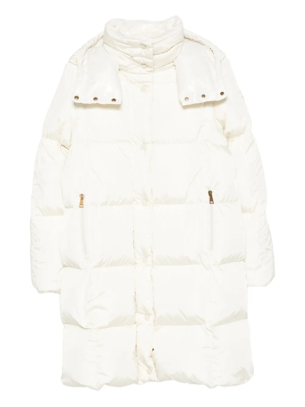 Moncler キルティング シングルコート - ニュートラル Moncler キルティング シングルコート - ニュートラル