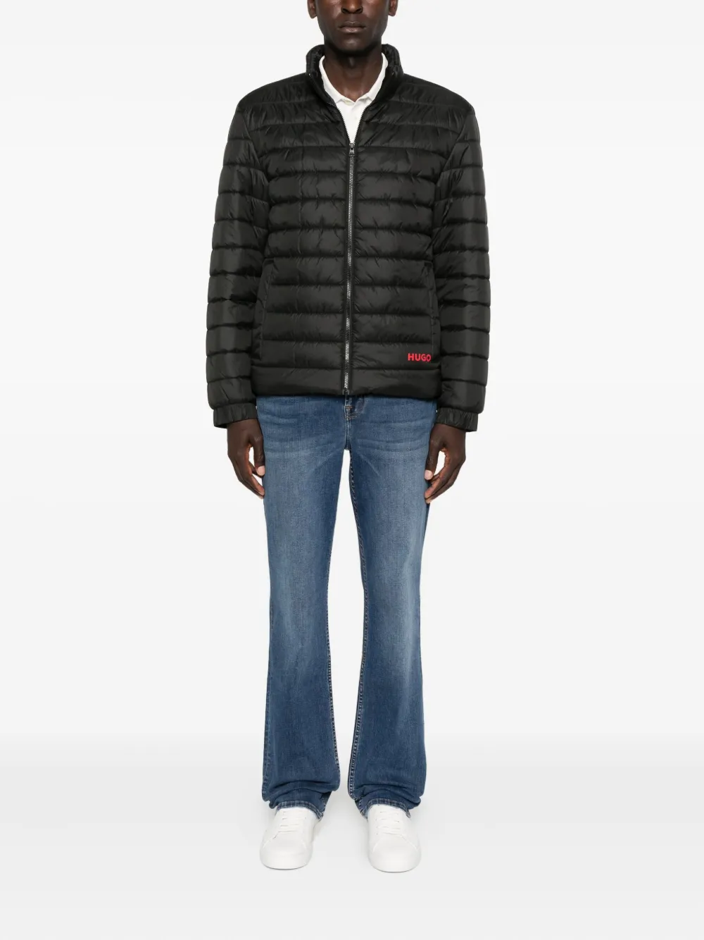 7 For All Mankind Straight jeans met knopen - Blauw