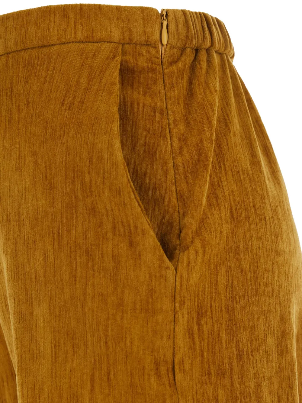 Forte wide-leg trousers Geel