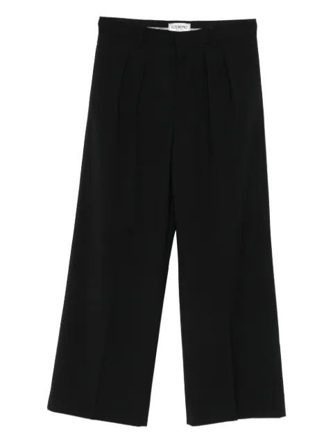 Iceberg pleated wide-leg trousers